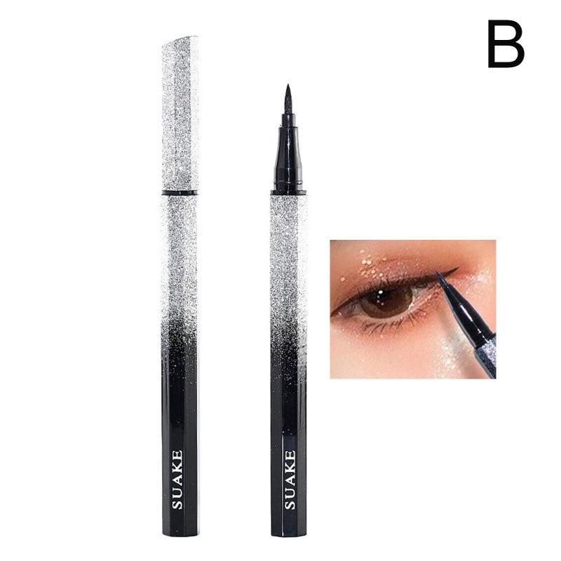 Starry Sky Eyeliner - Easy to apply, quick-drying, waterproof, sweatproof, long-lasting, and smudge-proof.
